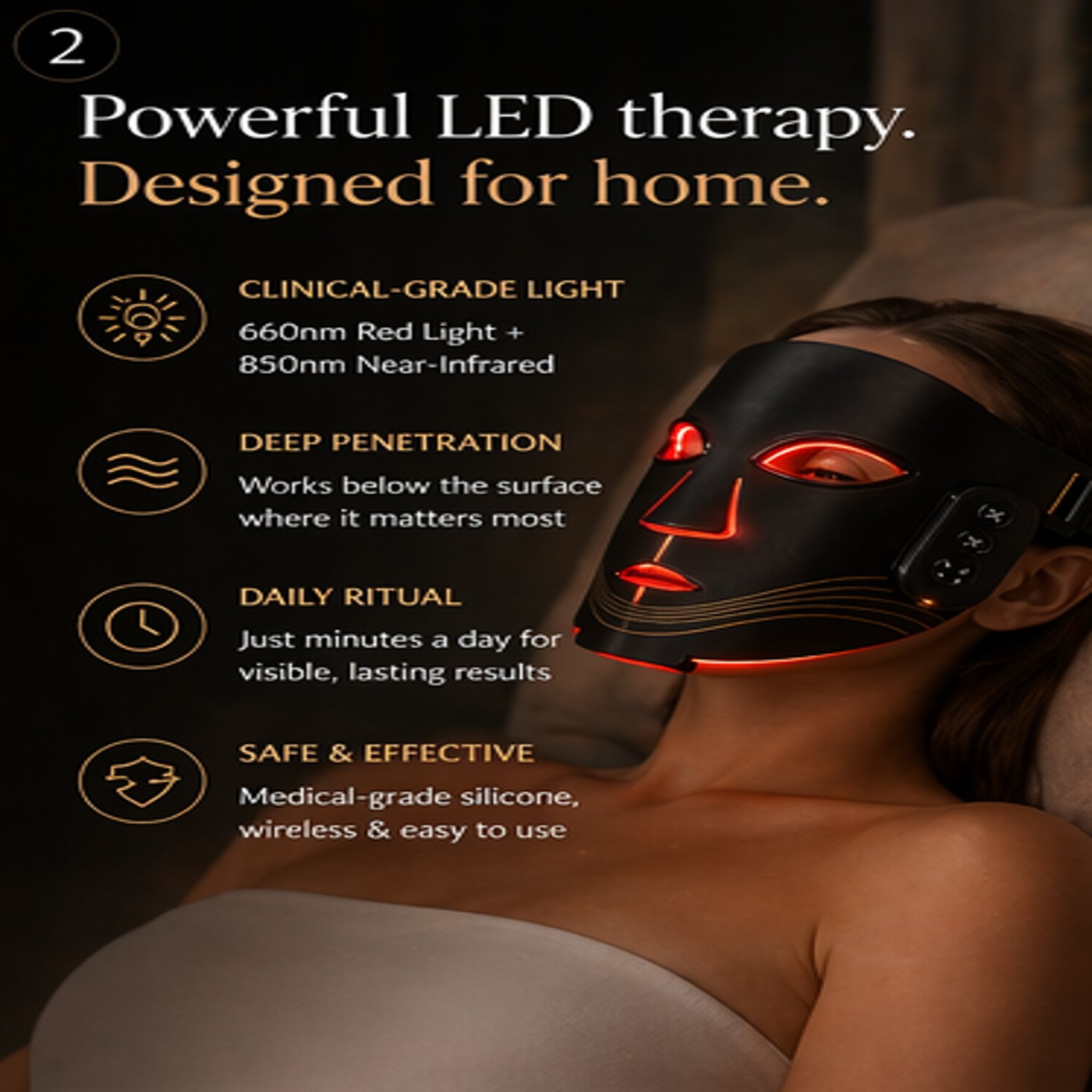 The Face Reset™ LED System  Repair. Restore. Reset.